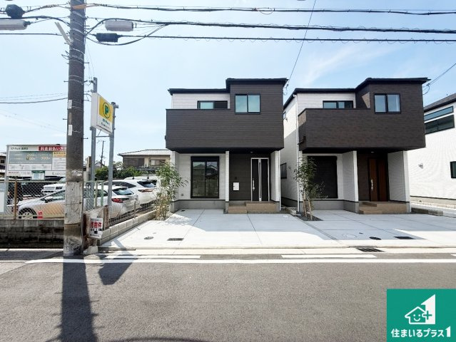 ♦高石市高師浜　第2期　新築一戸建ての外観|安心の10年保証！外観を美しく保ち、雨水で汚れを落とします！気になることがありましたら、お気軽にお問い合わせください！