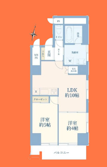 【間取り】 | ドルミ錦糸町大興ビル