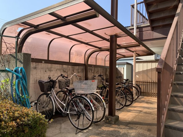 コーポJUNのその他共用部分|自転車置き場