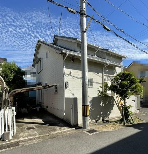 神戸市西区竹の台5丁目戸建の前面道路含む現地写真