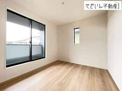 【洋室】 | GRAFARE深谷市天神町　新築住宅 | ≪1号棟≫
現地(2026年8月撮影)