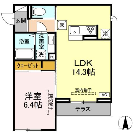【間取り】 | シェモアさがみ野