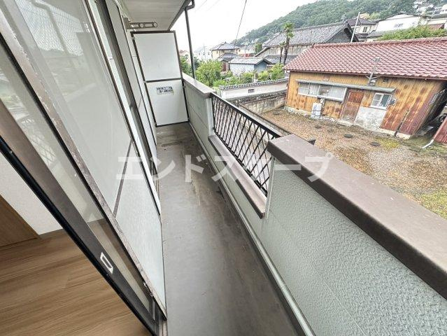 アメージングエステートＢのバルコニー|高崎、前橋のお部屋探しはエンドスケープまで！お客様の理想お聞かせ下さい♪