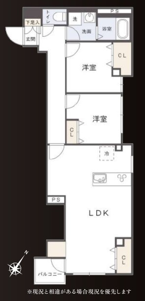 カンフォート池上の間取り