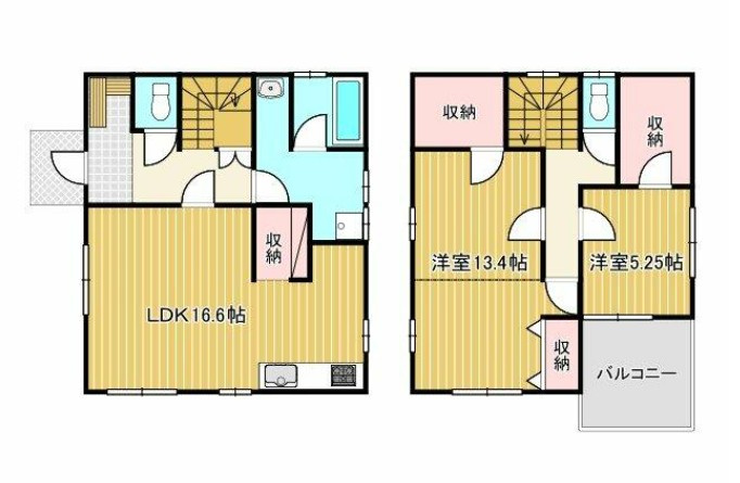 【中古戸建】前橋市北代田町の間取り|■間取り図｜敷地面積：177.95（約58.32坪）　建物面積：102.95（約31.14坪）