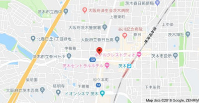 【地図】 | アクトタレイア茨木駅前