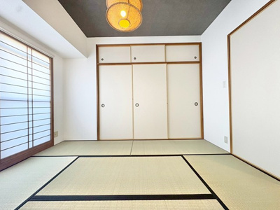 【和室】 | ベルク豊中宮山 | 現在ご返済中のカーローン・カードローン・教育ローンなどを住宅ローンに一本化したり、家具家電購入費用・引越し費用を住宅ローンと組み合わせるなど、お客さまにメリットの多い住宅ローンのご提案が可能です。