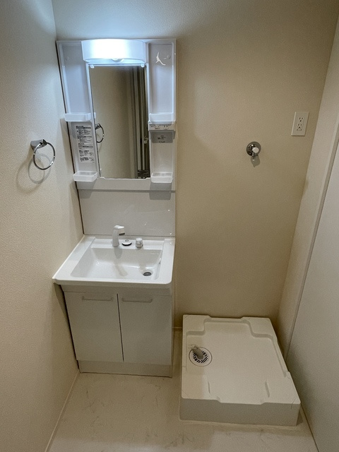 墨田区八広２丁目の賃貸マンションの洗面所|★シャンプードレッサー★