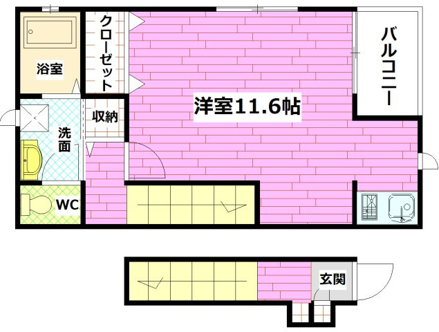 メゾンド・Kの間取り