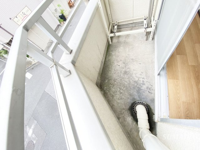 鹿骨センターハイツのバルコニー|バルコニーです
