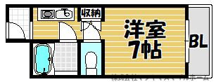 【間取り】 | ネオコーポ６号館