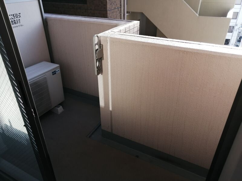 エイペックス神戸みなと元町Coast Lineのバルコニー