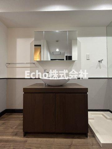 クレアジオーネ中之島西の独立洗面台