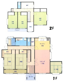 【間取り】 | 茂原市東郷　中古戸建 | 図面と現況に相違がある場合、現況を優先致します。