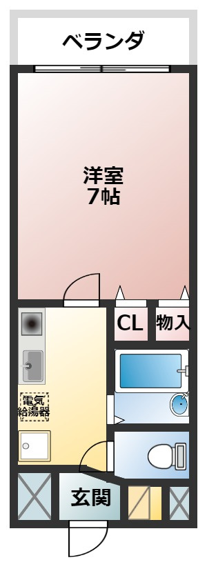 ヴェルドミール喜志の間取り|イメージ画像になります。
