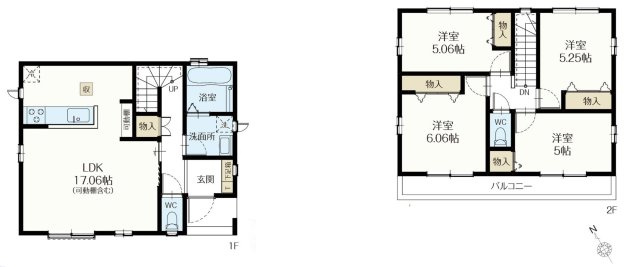 松戸市日暮８丁目33番【河原塚小学校:徒歩６分】の間取り