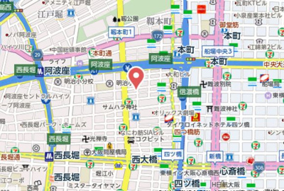 【地図】 | ロイヤルコート立売堀