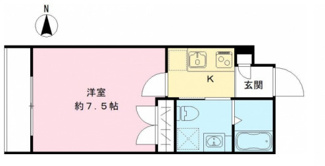 【間取り】 | THE GARNET SUITE RESIDENCE西院Ⅰ