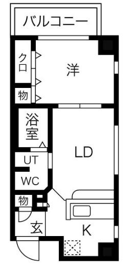 アドーラブル船場の間取り