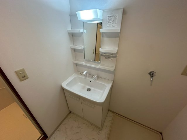 福田マンションの洗面所