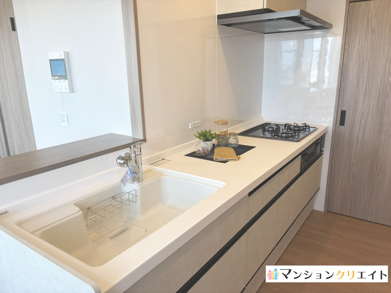 シンフォニアガーデン福井のキッチン|システムキッチン
