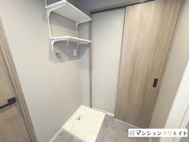 シンフォニアガーデン福井のランドリースペース|室内洗濯機置き場