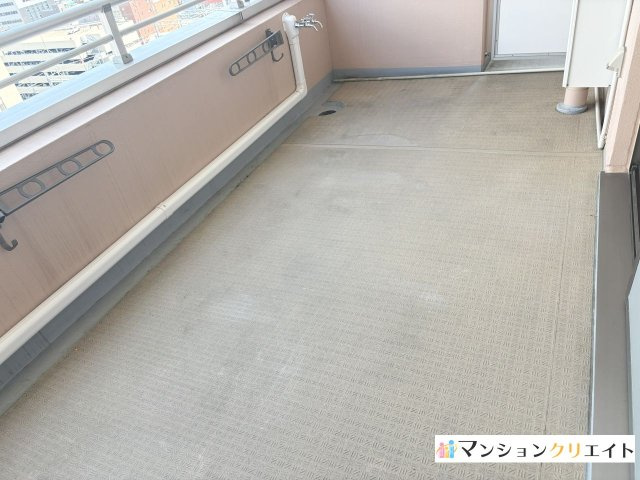 シンフォニアガーデン福井のバルコニー|東向きバルコニー