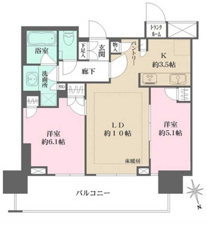 【間取り】 | 津田沼ザ・タワー