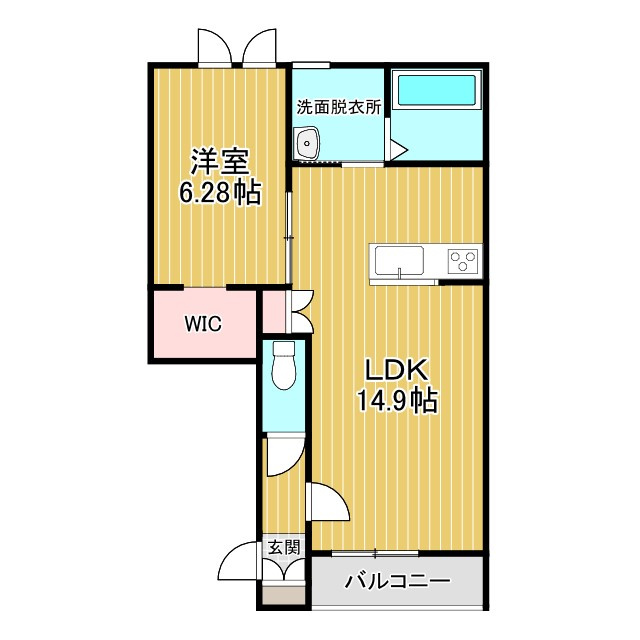 Leon4-4の間取り