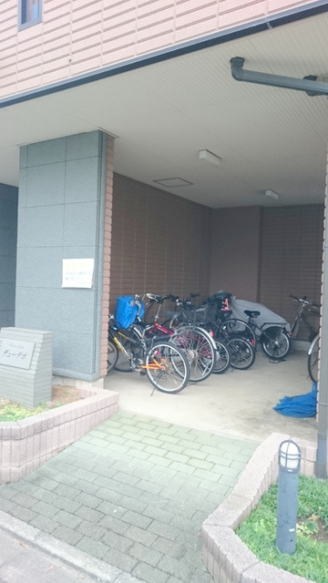 デューデポのその他共用部分|屋根付自転車置場