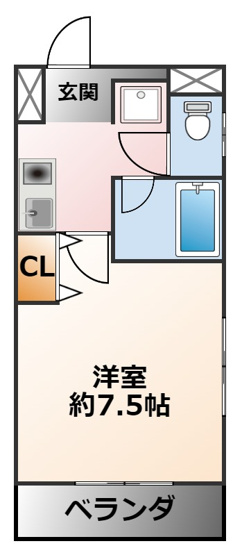 【間取り】 | アポテッケン鳴尾