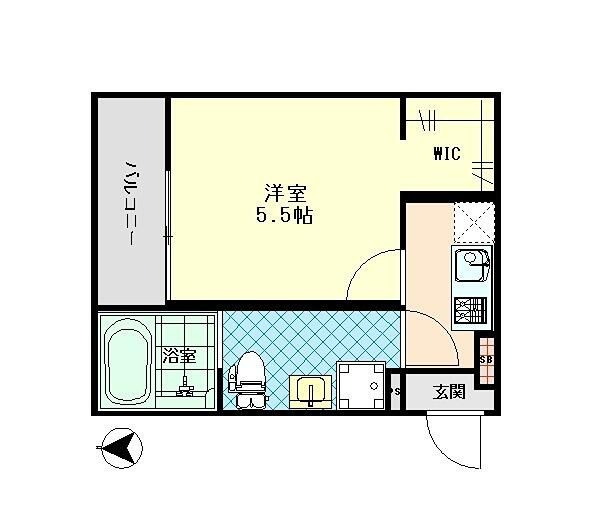 グランメゾン東川口の間取り