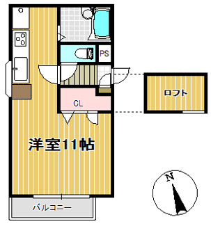 【間取り】 | カーサグランデヒルズ３