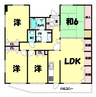 【間取り】 | 井本マンション