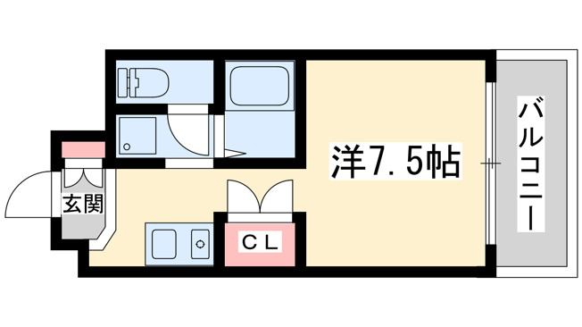 【間取り】 | パレーエスポワール三国