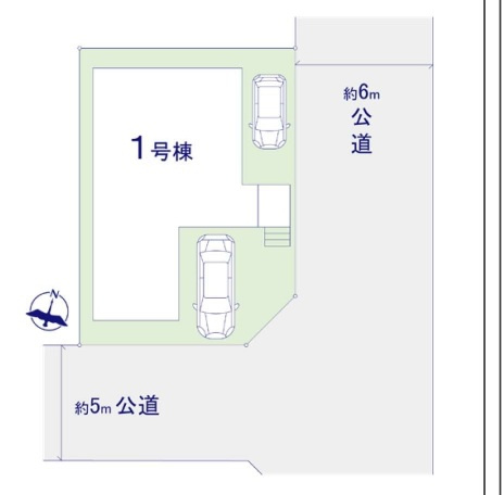 高塚新田6期の区画図