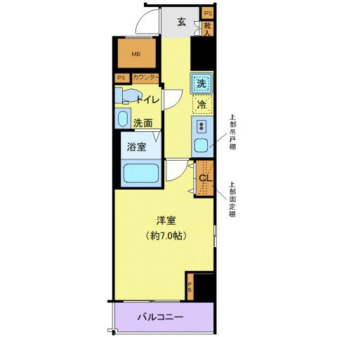 【間取り】 | クレヴィスタ蒲田