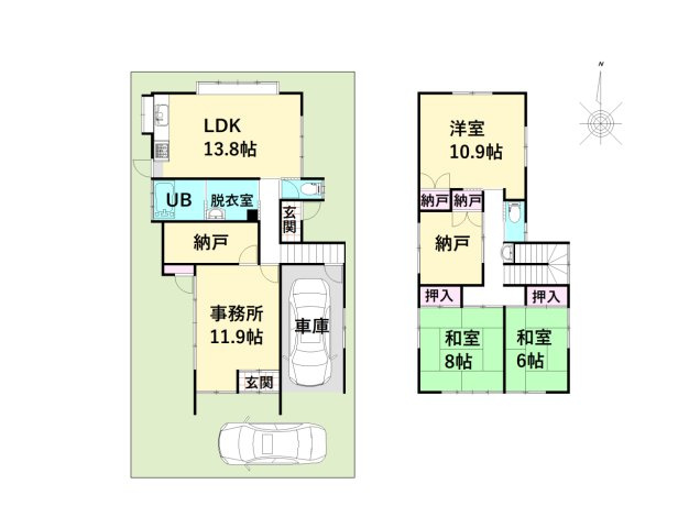 大野市城町　中古住宅♪