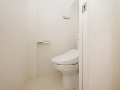 【トイレ】 | レオンコンフォート天王寺東 | 落ち着いた色調のトイレです