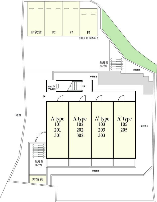 リブリ・AMKの区画図
