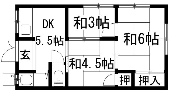 【間取り】 | 寿荘