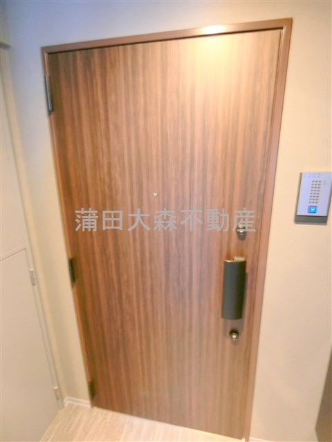 ディアレイシャス蒲田Ⅱの玄関