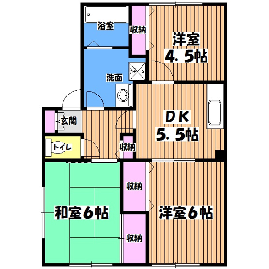 【間取り】 | ディアス小川