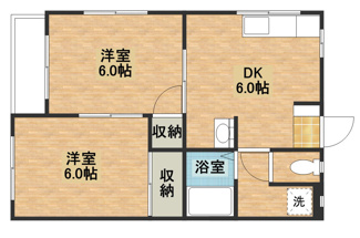 【間取り】 | 和光コーポ