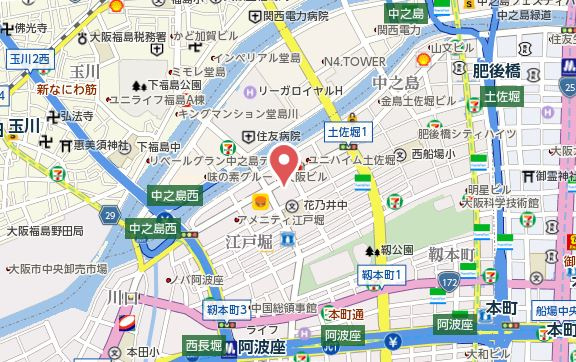 【地図】 | サムティ江戸堀ＡＳＵＮＴ