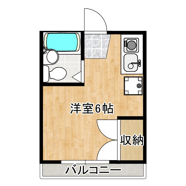ノースガーデニアの間取り|間取り図です