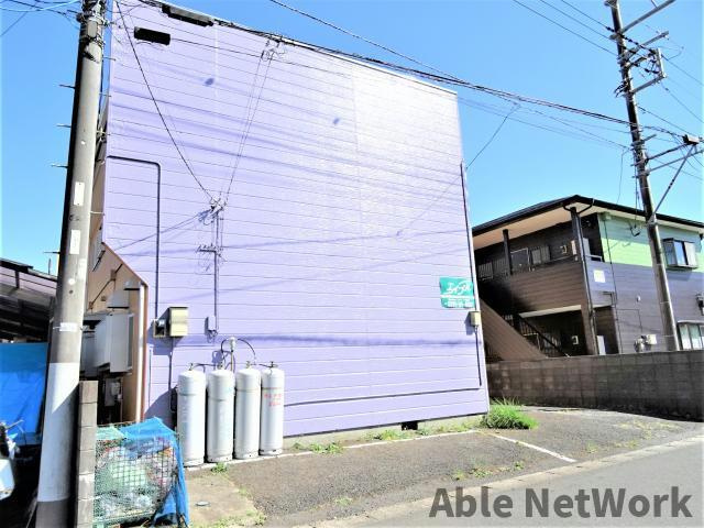 マウンテンハウスⅡの外観パース|敷地内ゴミステーション