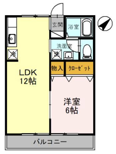 【間取り】 | アーバンライフⅢ（D-ROOM）