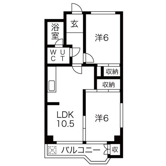 【間取り】 | マンション中村