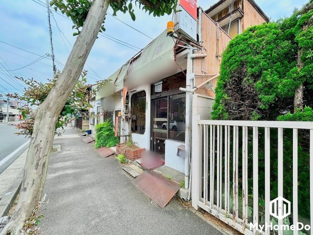 西区枇杷島4期の前面道路含む現地写真